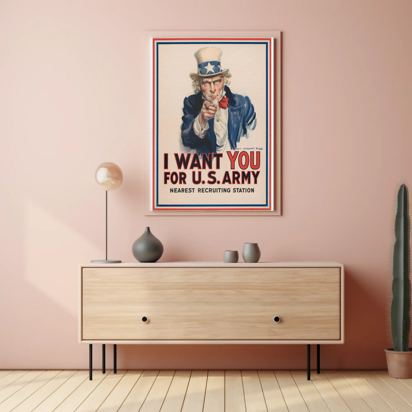 I Want YOU for U.S. Army – World War I Recruiting Poster