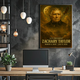 Zachary Taylor 12Th President Poster