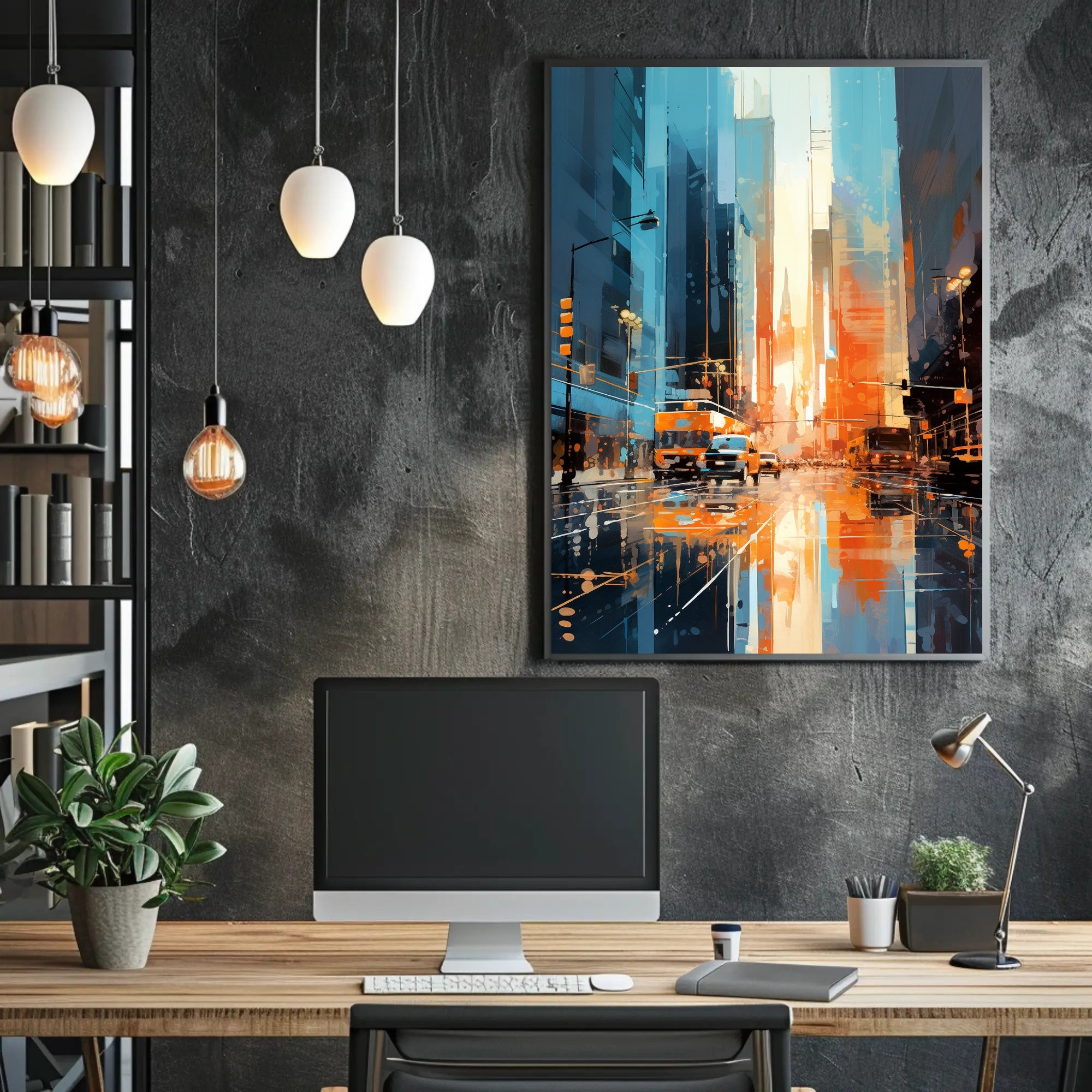 Urban Symphony Poster PosterGoat