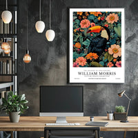 The Artistry of Nature: Vibrant Exotic Toucan Artistic Poster