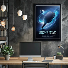 Pickleball Precision Poster