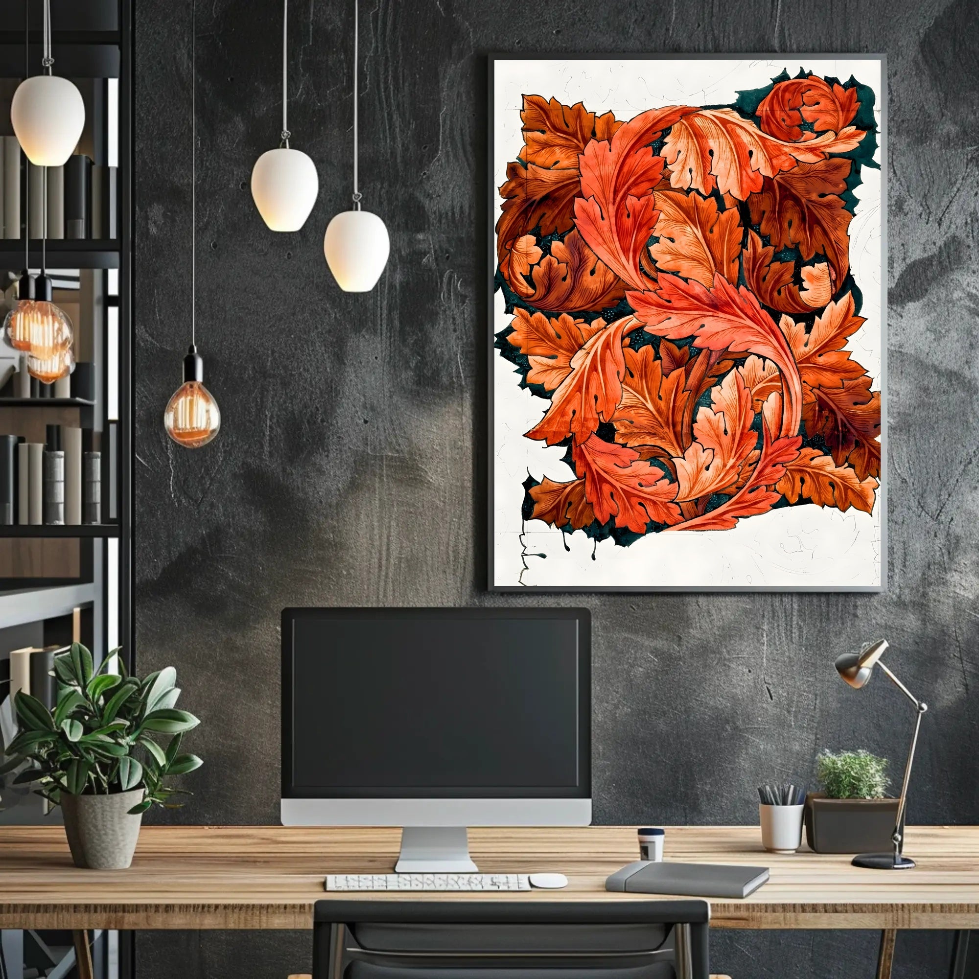 Autumn Leaves Artistry Poster