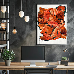 Autumn Leaves Artistry Poster
