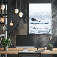 Icy Expedition Poster