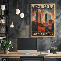 Winston-Salem, North Carolina Poster
