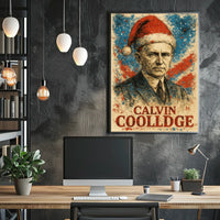 Calvin Coolidge 30th President of the United States Christmas SeriesPoster