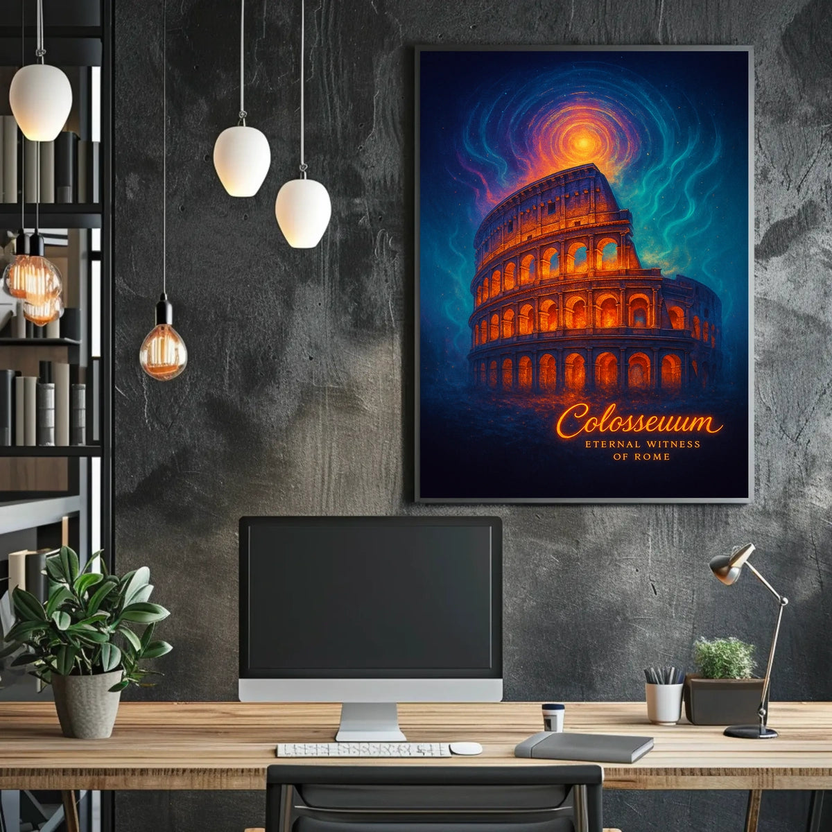Colosseum Eternal Witness of Rome Poster