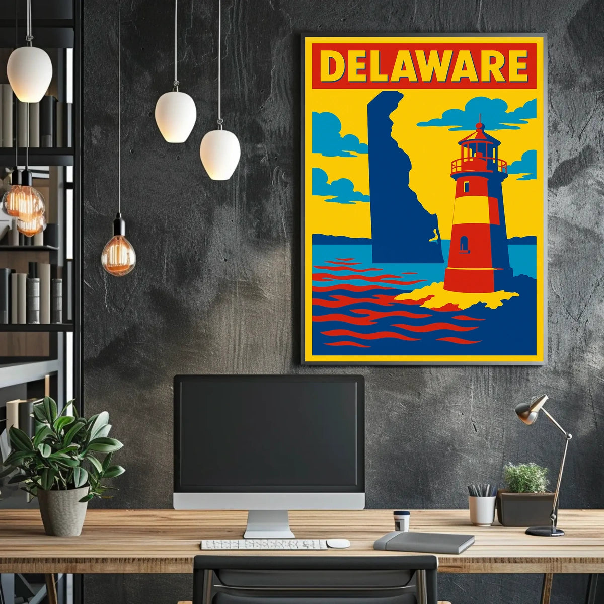 Delaware Lighthouse Poster