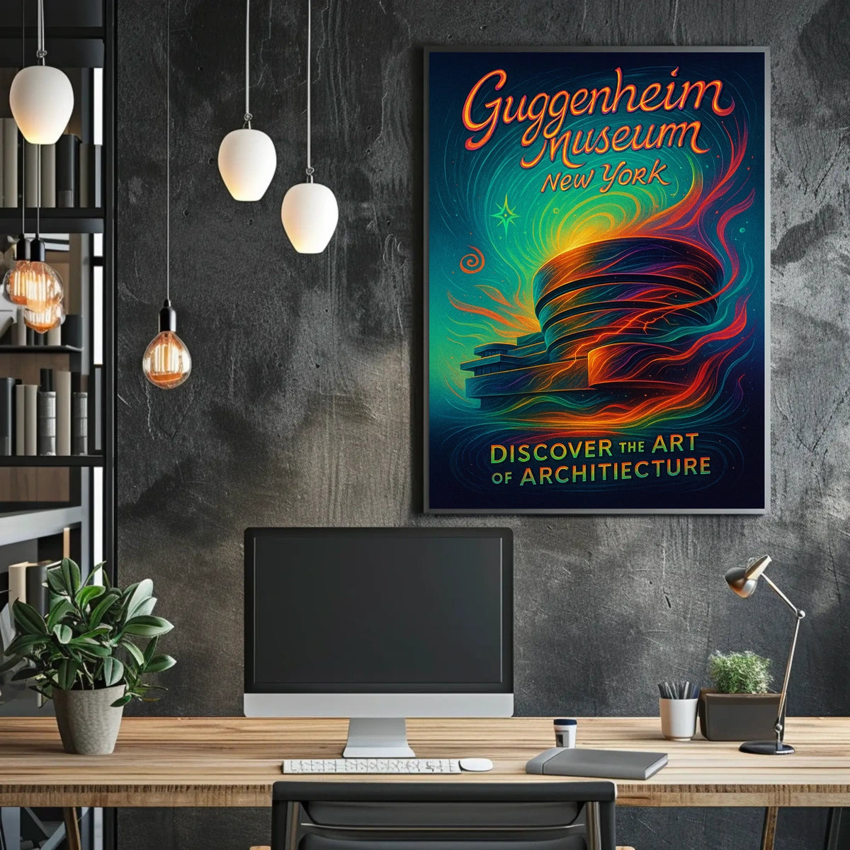 Discover the Art of Architecture Poster