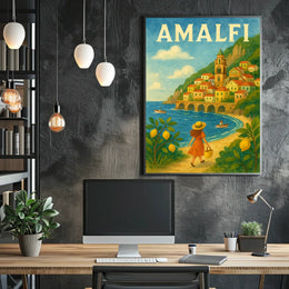 Amalfi Coast Dream Poster