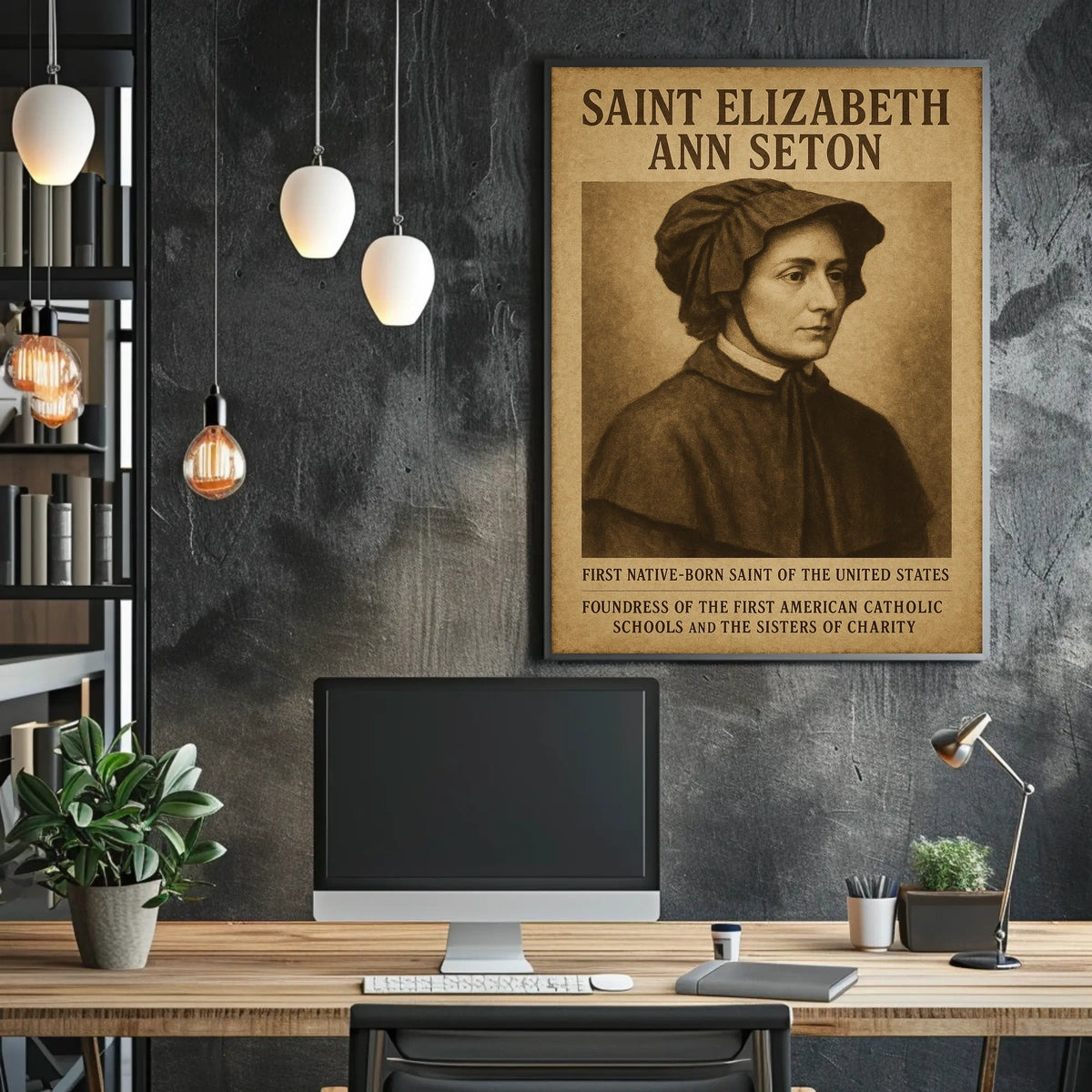 Saint Elizabeth Ann Seton Poster