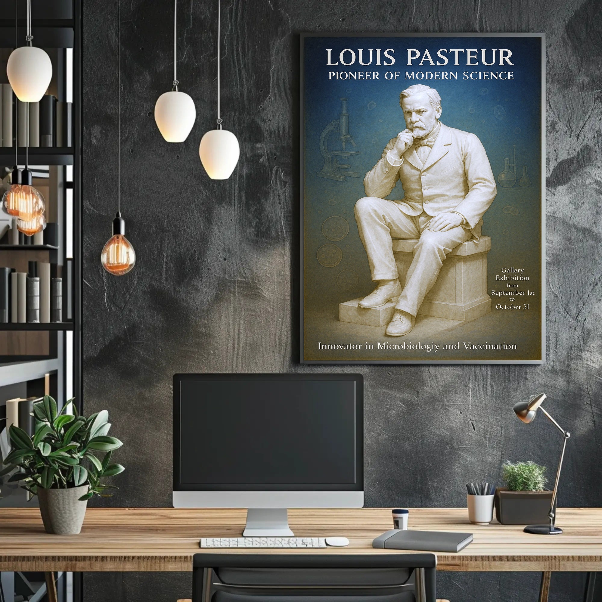 Louis Pasteur Pioneer of Modern Science Poster PosterGoat
