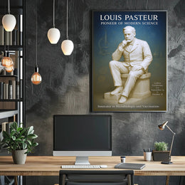 Louis Pasteur Pioneer of Modern Science Poster PosterGoat