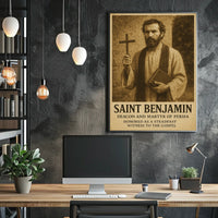 Saint Benjamin Deacon And Martyr Of Poster