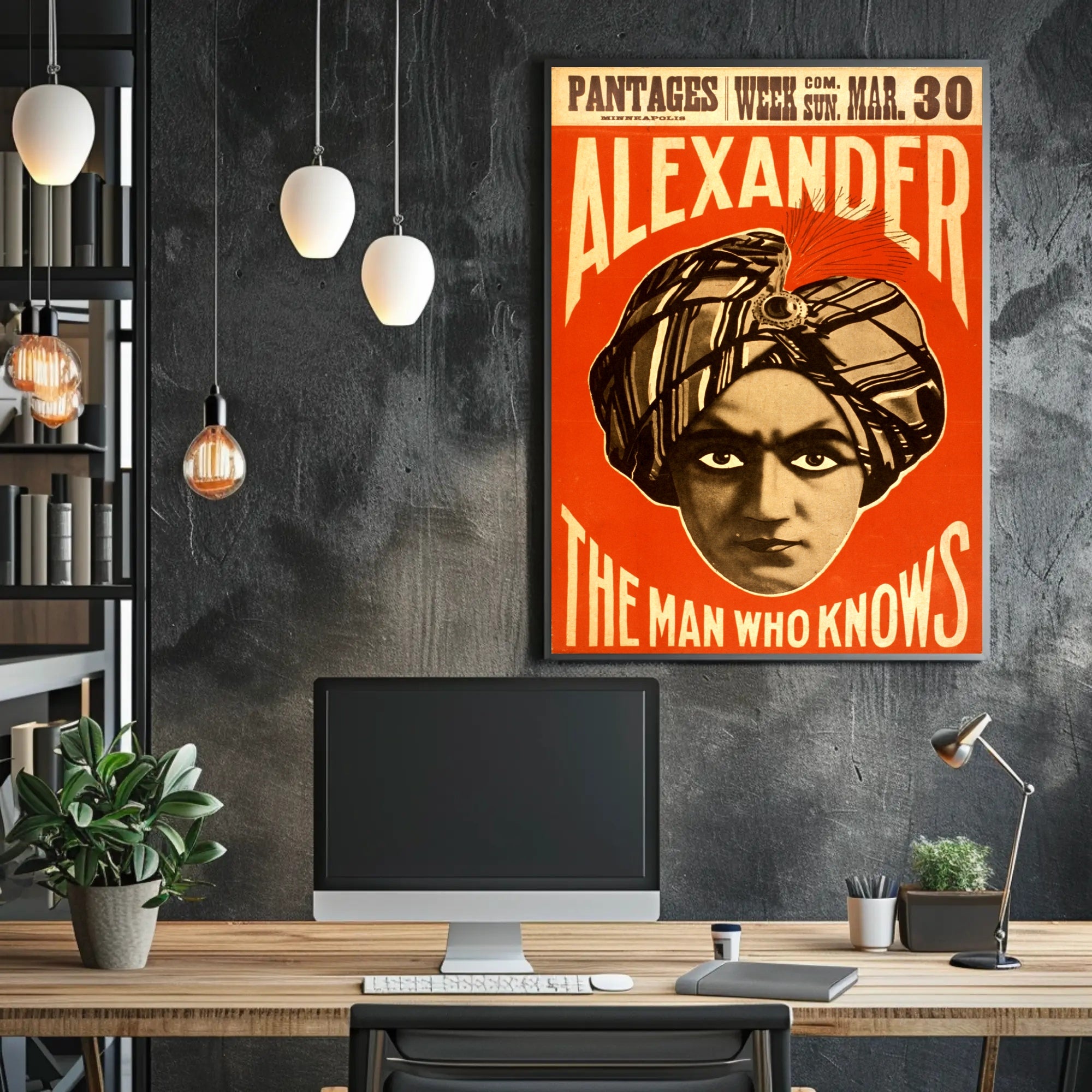 Alexander the Man Who Knows Cultural Heritage Poster