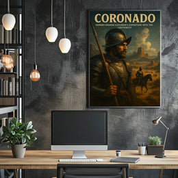 Coronado Honoring The Spanish Explorer Poster