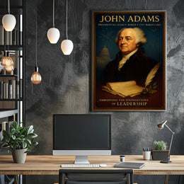 John Adams 2nd President Poster PosterGoat