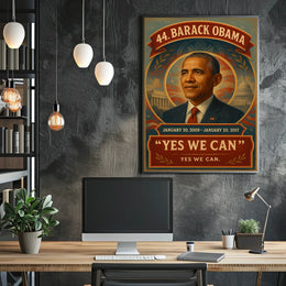 Obama Inspirational Legacy Presidential Poster