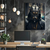 Steampunk Sentinel Poster PosterGoat