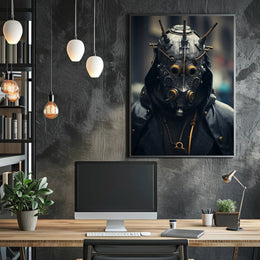 Steampunk Sentinel Poster PosterGoat