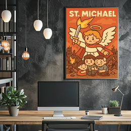 St. Michael Protector Poster