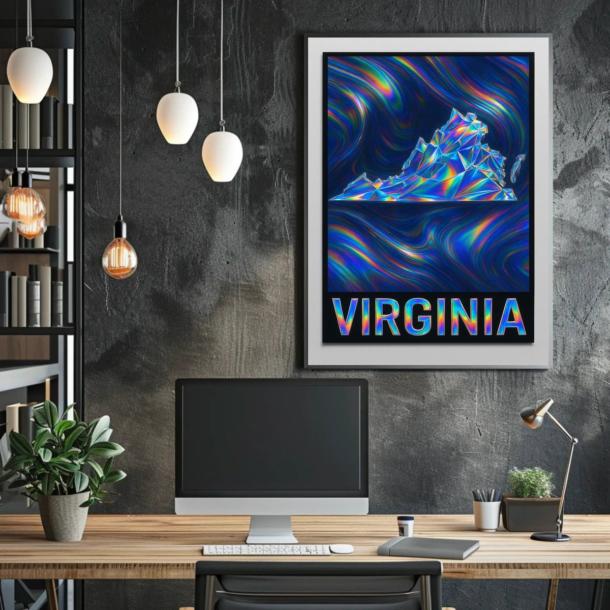 Virginia In Prism Poster