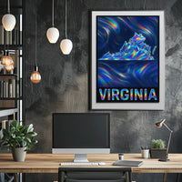 Virginia In Prism Poster