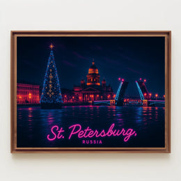 St. Petersburg, Russia Poster