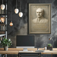 Calvin Coolidge 30th President Poster PosterGoat