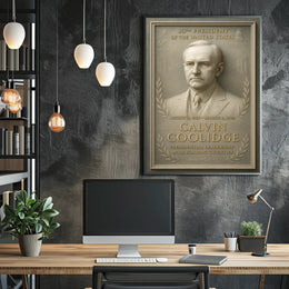 Calvin Coolidge 30th President Poster PosterGoat
