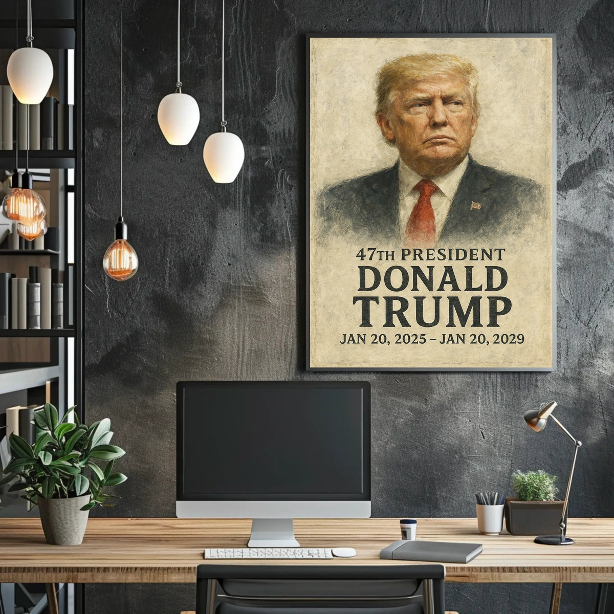 Donald Trump Visionary Expressionism Collector Poster