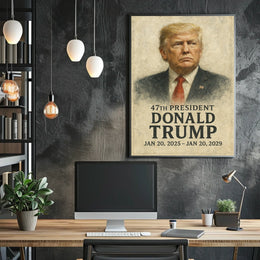 Donald Trump Visionary Expressionism Collector Poster