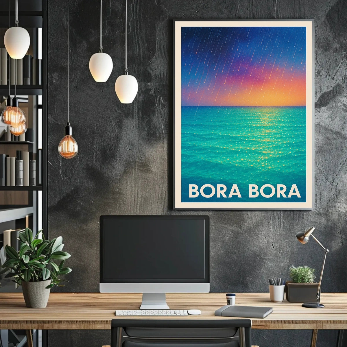 Bora Bora Tropical Paradise Poster