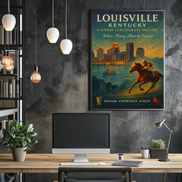 Louisville Gateway to Bluegrass Dreams Poster