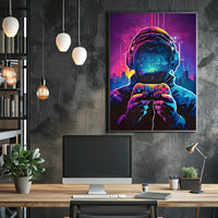 Cosmic Gamer Poster