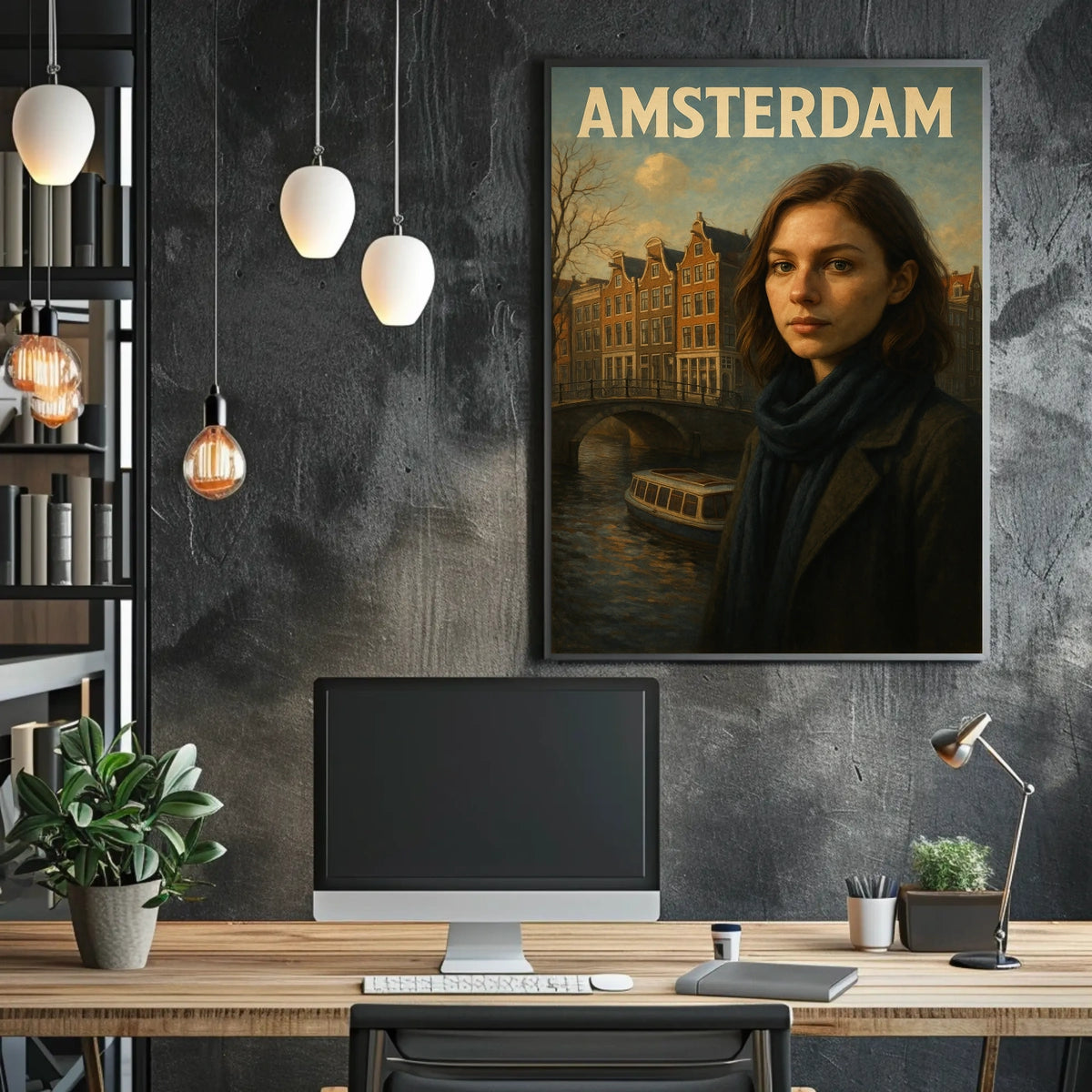 Amsterdam Elegance Poster
