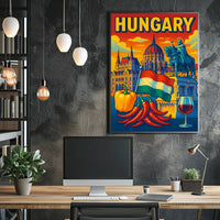 Vibrant Hungary Poster