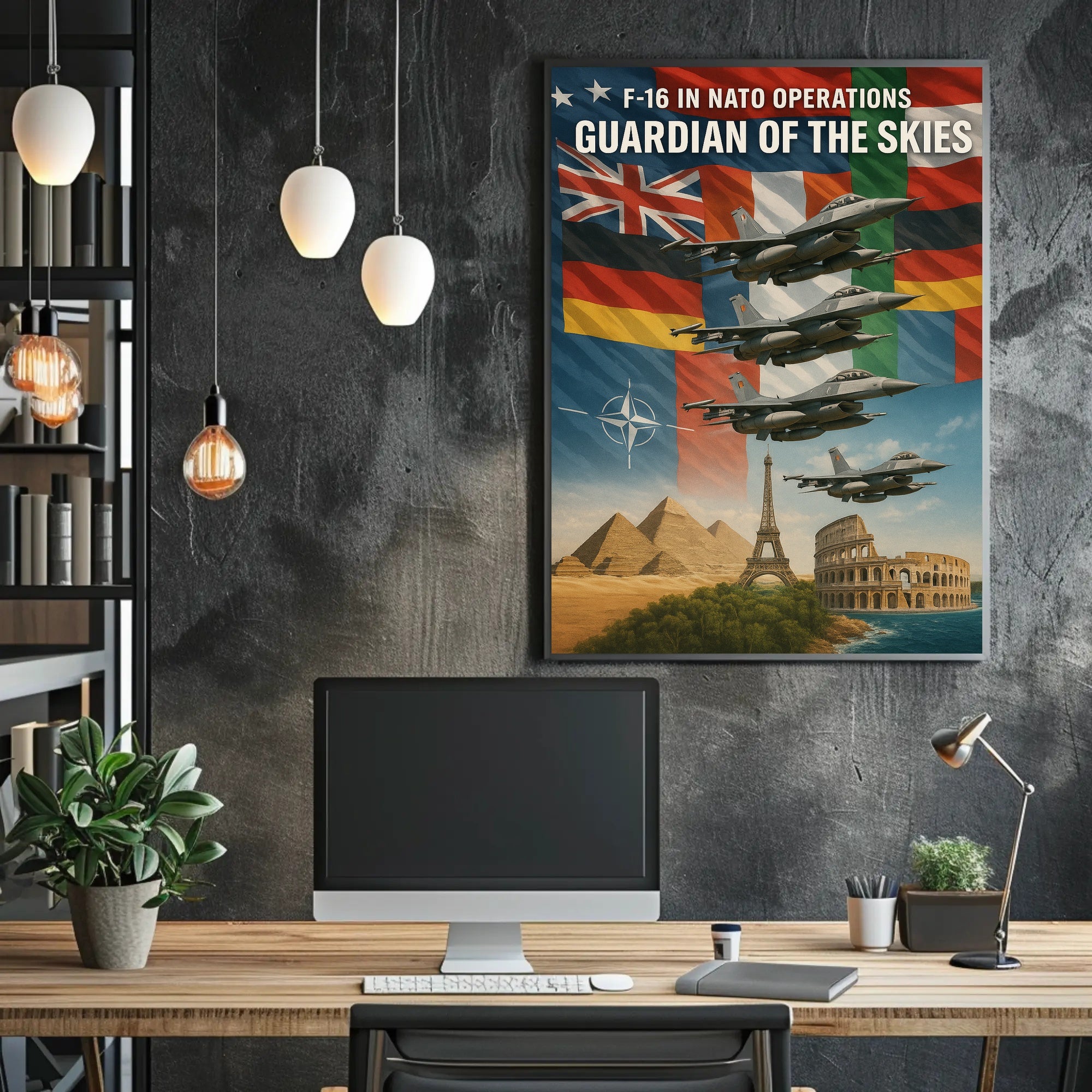 Guardian of the Skies Art Print Poster Decor PosterGoat