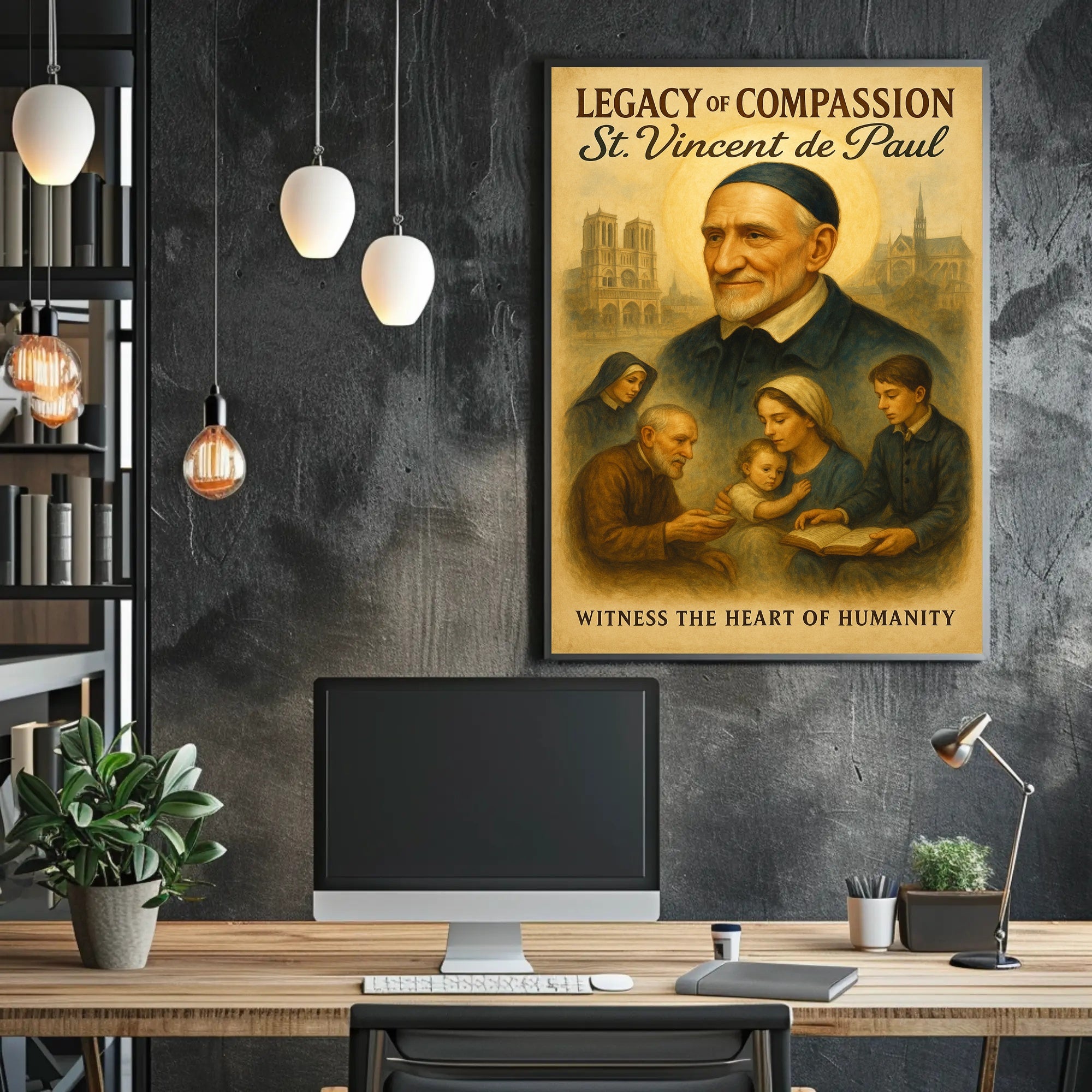 St. Vincent de Paul Cultural or Heritage Poster PosterGoat