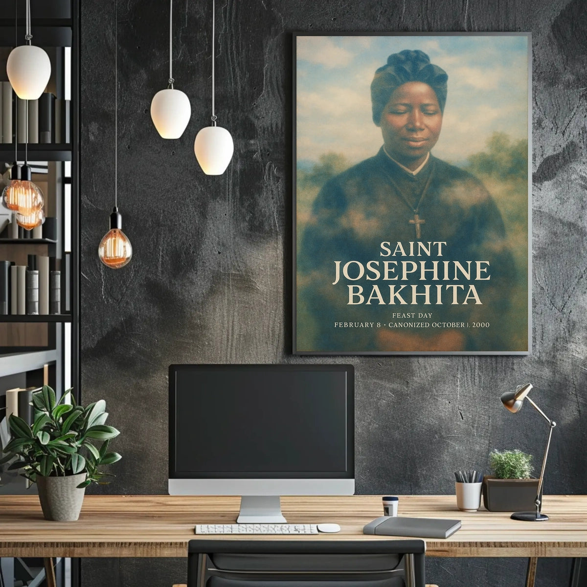Saint Josephine Bakhita Poster