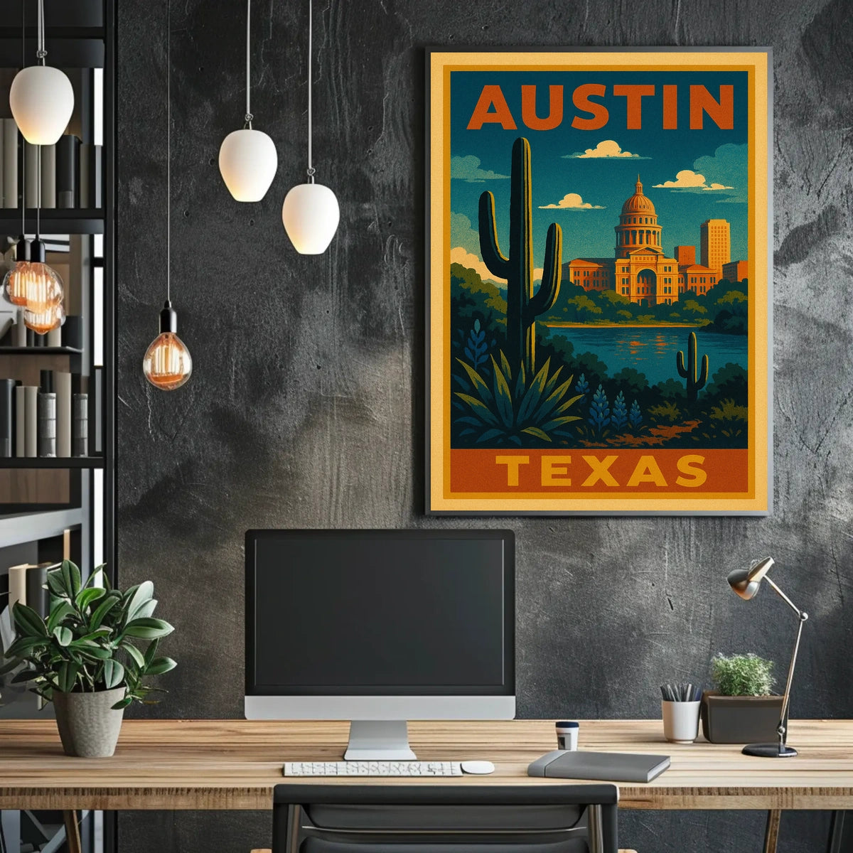 Austin, Texas Scenic Poster