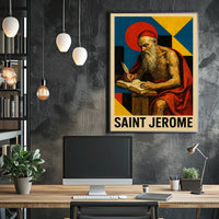 Saint Jerome Religious Art Poster
