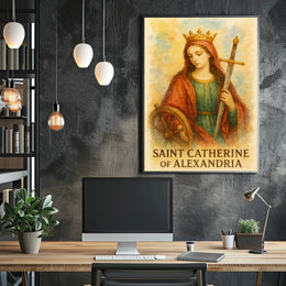 Saint Catherine of Alexandria Poster