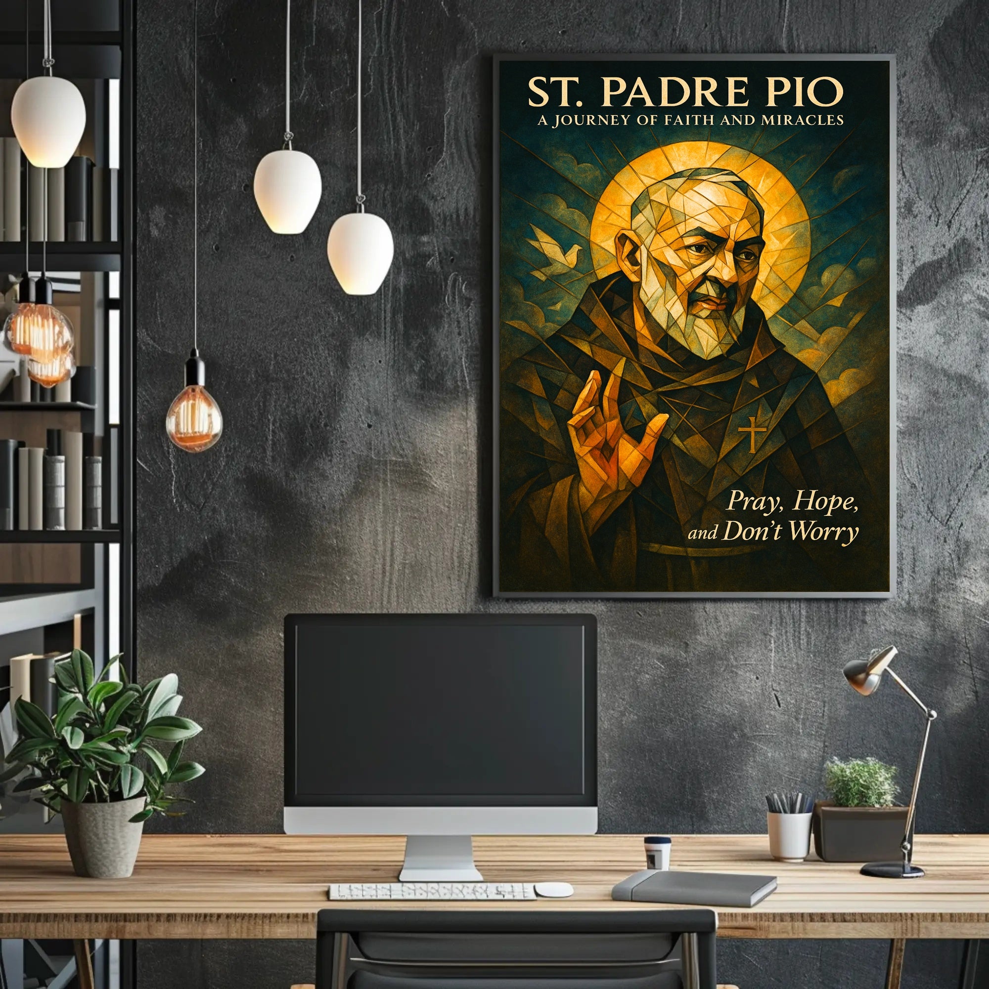 St. Padre Pio A Journey of Faith Poster
