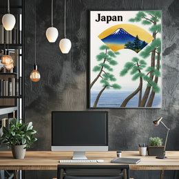 Japan Travel Poster PosterGoat