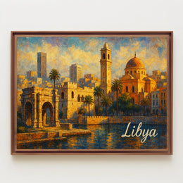 Scenic Libya Poster