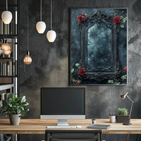 Reflections Of Elegance And Decay Poster