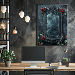 Reflections Of Elegance And Decay Poster