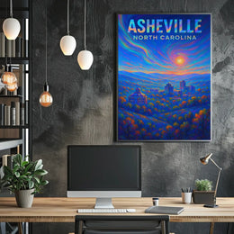 Asheville, North Carolina Poster