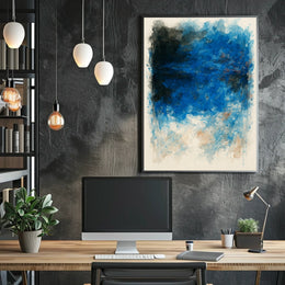 Abstract Watercolor Landscape Abstract Poster